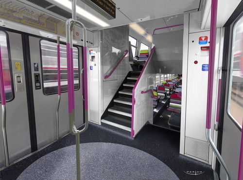 Bodenbelag für Zug / Verbundwerkstoff - TRAVELLER EVOLUTION - Gerflor - HL2/HL3 / NFPA 130 / EN 45545