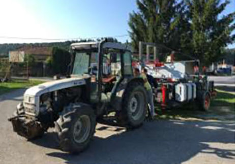 Automatischer Harvester - Hemp Harvester - PURE5 Extraction