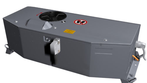 Zug-Klimaanlage / plug & play - C100 - Hispacold - hermetisch / Fahrerkabine / EN 50155