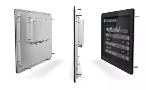 Digitale Fahrgastinformationssystem - Televic Rail - TFT