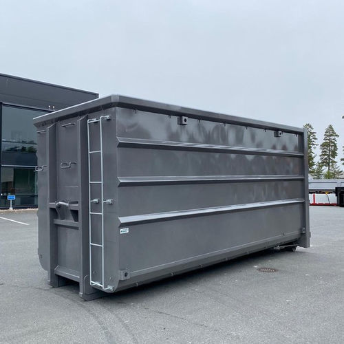 Stahlmüllbehälter - CLC series - Ecopress group - für vertikale Beladung / für städtische Produkte / modular
