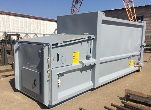 Kartonmüllpresse - EMC MINI - Ecopress group - mobil / hydraulisch / mit oberer Öffnung