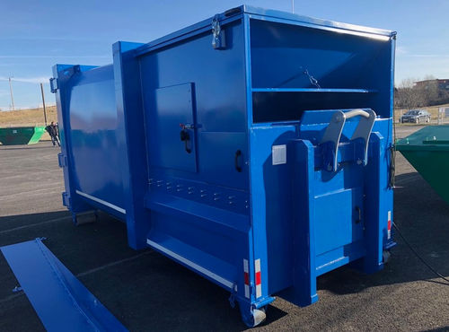 Kartonmüllpresse - EMC COMPACT - Ecopress group - mobil / horizontal / Seitenlader