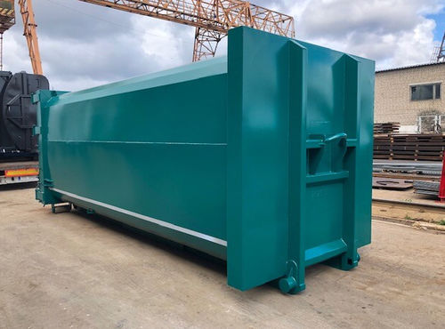 Müllpresse für Mischabfall - EC series - Ecopress group - für Karton / mobil / horizontal