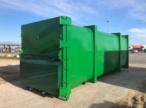 Müllpresse für Mischabfall - EC Reinforced series - Ecopress group - für Karton / stationär / horizontal