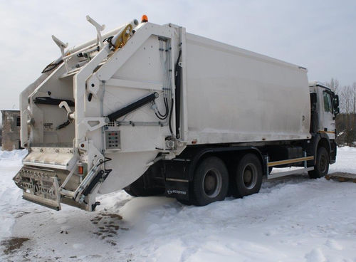 Anhänger für Containertransport - Ecopress group - für Abfall / 2-Achsen / 3-Achsen