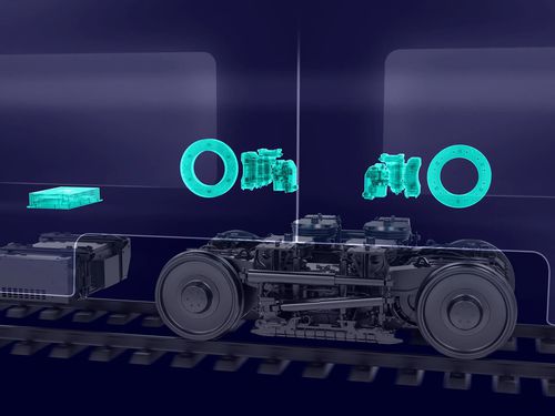 Pneumatischer Eisenbahn-Bremssystem - Siemens Mobility