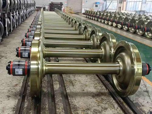 Eisenbahn-Radsatz / für Lokomotiven - Maanshan Tianjun Machinery Manufacturing Co., Ltd. - ISO