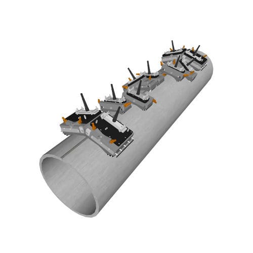 Ultraschallinspektionssystem - LSAW - EVIDENT – Inspection Technologies - automatisiert / Qualität / Schweißrohr