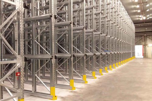 Warenlager-Regalsystem - Dalmine LS - für die Lebensmittelindustrie / Fachboden / für horizontale Lagerung