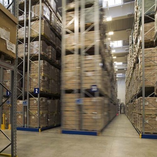 Warenlager-Regalsystem - Dalmine LS - für die Lebensmittelindustrie / Fachboden / dynamisch