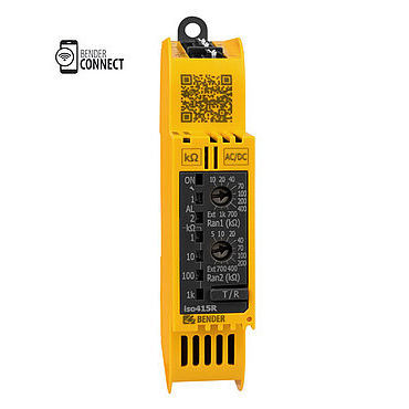 Isolationsüberwachungsgerät für Dreiphasensystem - ISOMETER® iso415R - BENDER GmbH & Co KG - für AC-Netz / AC/DC / DC