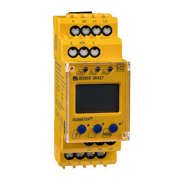 Isolationsüberwachungsgerät für AC-Netz - ISOMETER® IR427 - BENDER GmbH & Co KG - mit Temperaturmessung / mit Digitalausgang