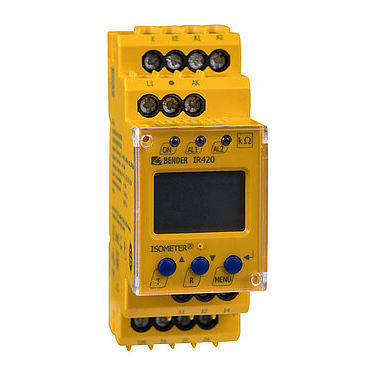 Isolationsüberwachungsgerät für AC-Netz - ISOMETER® IR420-D6 - BENDER GmbH & Co KG - AC/DC / DC