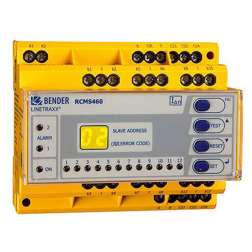 Differenzstrom-Überwachungssystem - LINETRAXX® RCMS460-L - BENDER GmbH & Co KG - kontinuierlich / digital / Mehrkanal