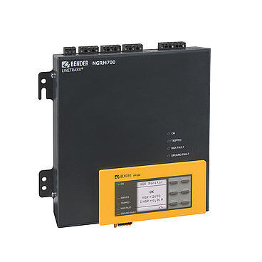 Erdungswiderstands-Überwachungsgerät - LINETRAXX® NGRM700 - BENDER GmbH & Co KG - mit Erdung / kontinuierlich