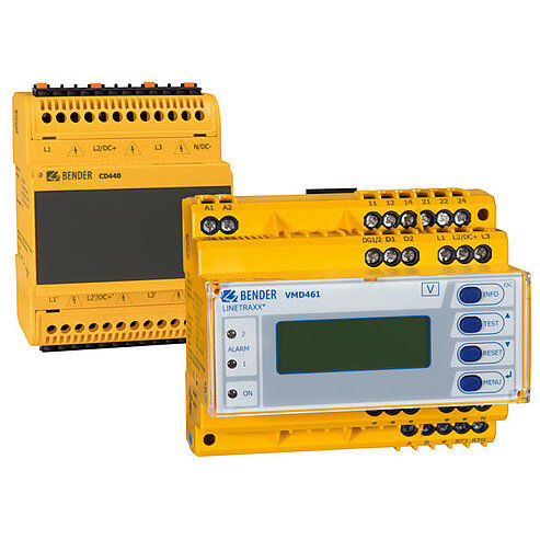 Frequenzüberwachungsrelais - LINETRAXX® VMD461  - BENDER GmbH & Co KG - Phasenfolge / für Phasenverlust / Phasenungleichgewicht