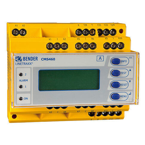 Stromüberwachungssystem - LINETRAXX® CMS460-D - BENDER GmbH & Co KG - Ladung / für die Sicherheit / Mess