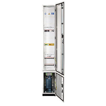 Steuerungsschaltschrank - VIT-A - BENDER GmbH & Co KG - bodenstehend / Stahlblech / Industrie