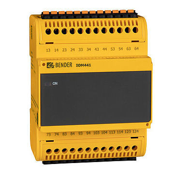 Schaltrelaismodul - IOM441 series  - BENDER GmbH & Co KG - Hutschienen
