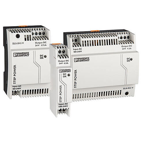 Stromversorgung für DIN-Schiene - STEP-PS - BENDER GmbH & Co KG - AC/DC / gesteuert / Einfachausgang
