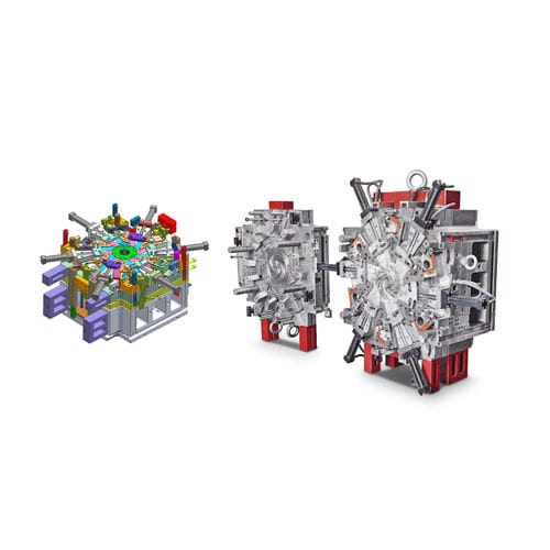 Heißkanal-Spritzgussform - Shenzhen MJX Plastic Mold Co.,Ltd - technische Teile / Großserien / für Industrieanwendungen