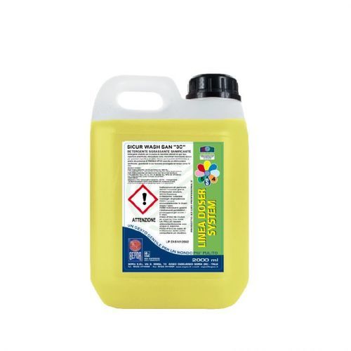 Mehrzweckreinigungsmittel - Sicur Wash San 3C - Sepca Srl - Sanitärindustrie / für Fußboden / keimhemmend
