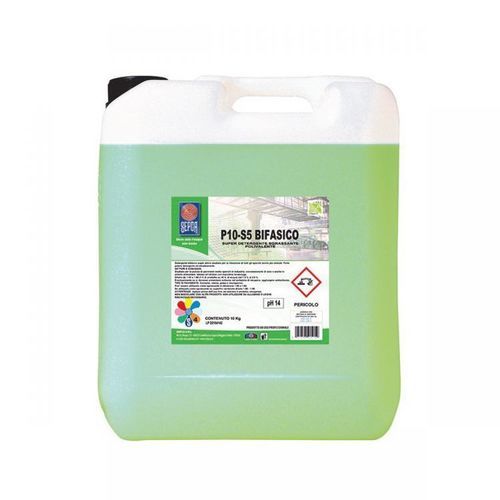 Reinigungsmittel/Entfetter für Fußboden - P10-S5 BIFASE - Sepca Srl - Hochleistung / 2-Phasen