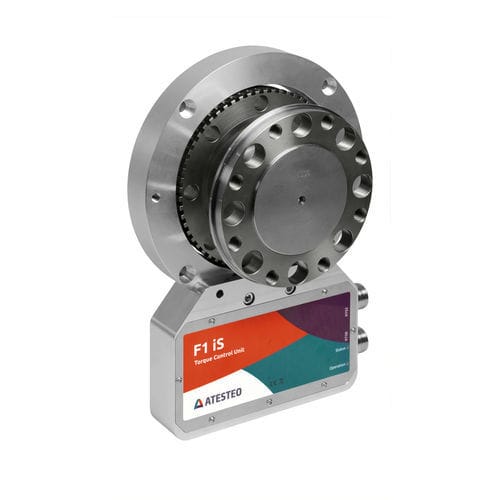 Rotations-Drehmomentsensor - F series - ATESTEO GmbH & Co. KG - Flansch an Flansch / mit Spannungsausgang / CAN-Bus