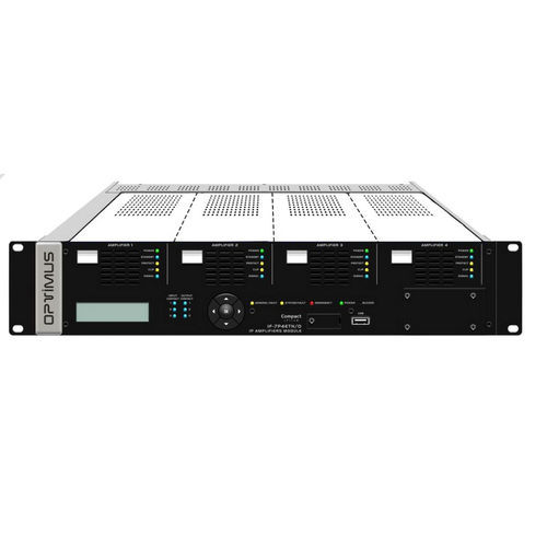 Audio-Verstärker - IF-7P4ETH/0 - Optimus - akustisch / IP / Schalt