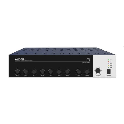 Audio-Verstärker - AXF-240 - Optimus - Leistung / für Mikrofon / Temperatur