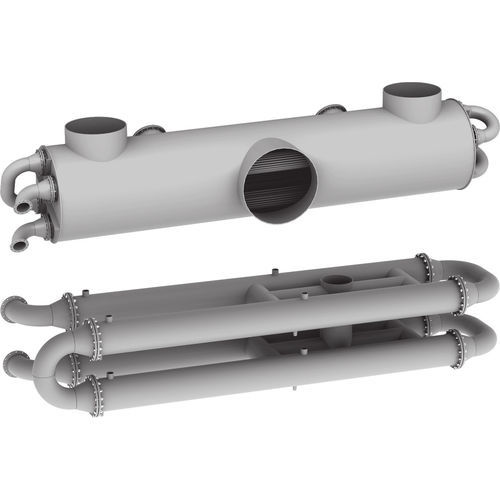 Rohrförmiger Wärmetauscher - TC-PS series - Teplocom Ltd. - flüssig/flüssig / flüssig/Gas / Luft/Luft