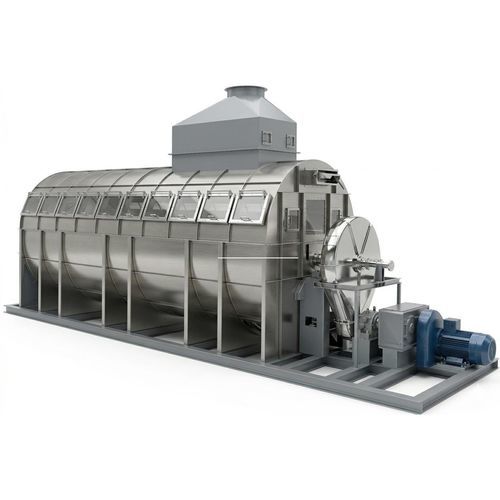 Trommeltrockner - TC-TBD series - Teplocom Ltd. - kontinuierlich / für Schüttgut / Wärmetauscher