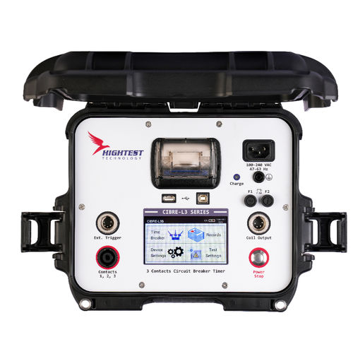 Analysator für Schutzschalter - CIBRE-L3 series - Hightest Technology - mit integriertem Drucker / batteriebetrieben / mit Touchscreen