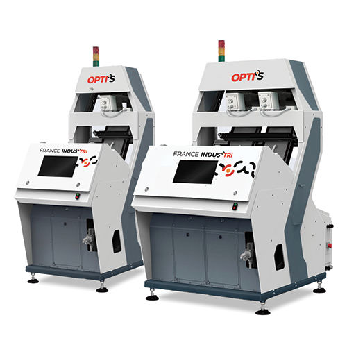Optischer Sortierer - Opti'S 1-2 - FRANCE INDUS TRI - für die Lebensmittelindustrie / für das Glasrecycling / für Kunststoff-Recycling