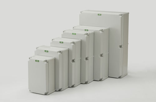 Wandmontiertes Gehäuse - U series - YUEQING YISEN ELECTRONIC TECHNOLOGY CO.,LTD. - rechteckig / Kunststoff / ABS