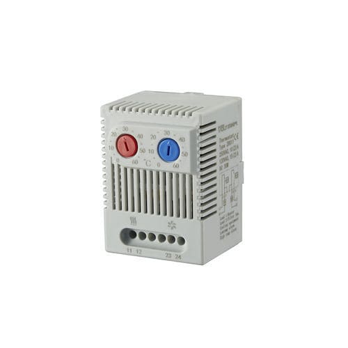 Regelbarer Thermostat - Y0117 series - YUEQING YISEN ELECTRONIC TECHNOLOGY CO.,LTD. - NO / NC / für DIN-Schiene