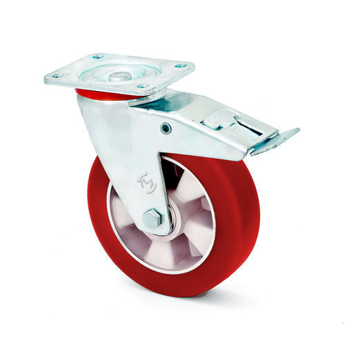 Laufflächen-Rad - LU/MPA/160/KDS-N 550 Kg - MARBA - Aluminium / Polyurethan / für Rundkabel