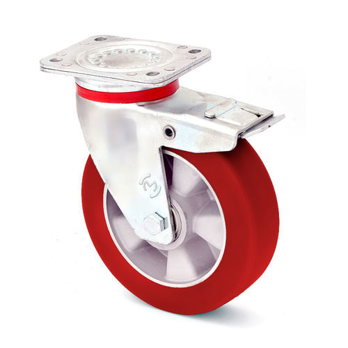 Laufflächen-Rad - LVS/MPA/150/KDS-N – 500 kg - MARBA - Aluminium / für Rundkabel / verstärkt