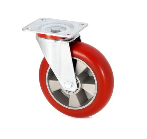Laufflächen-Rad - LU/MPAE/160/K – 550 Kg - MARBA - Aluminium / für Rundkabel