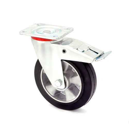 Laufflächen-Rad - LCW/F3/160/KDS-N – 350 kg - MARBA - Gummi / Kugel / für Platten