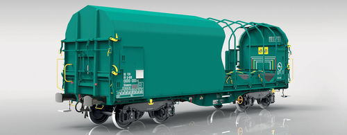 Transporter auf Rädern - Shimmns S10B - Greenbrier Europe - für die Stahlindustrie / für Spulen