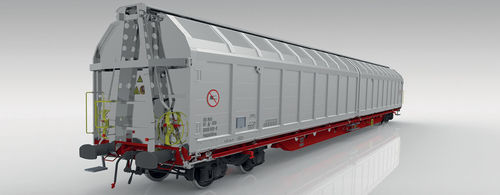 Transporter auf Rädern - H01A - Greenbrier Europe - für Paletten
