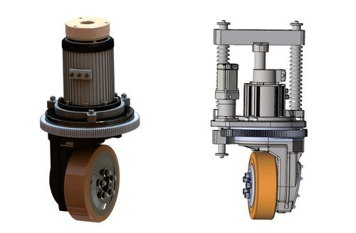 Antriebsrad für autonome mobile Roboter - PR series - Suzhou Honpine Precision Industry Co., Ltd. - für Fahrzeuge / für FTS / für Industrieanwendungen