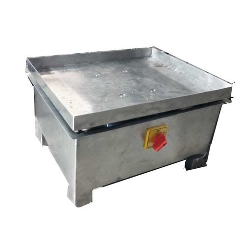 Vibriertisch für die Lebensmittelindustrie - Wecan Engineering Solutions - für Schokolade / für Formen / Edelstahl