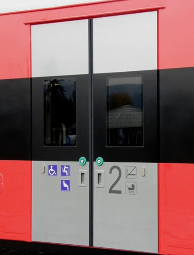Schiebe-Eisenbahntür - ŽOS 4 TRAINS - elektrisch / druckluftbetriebene / für Regionalzüge