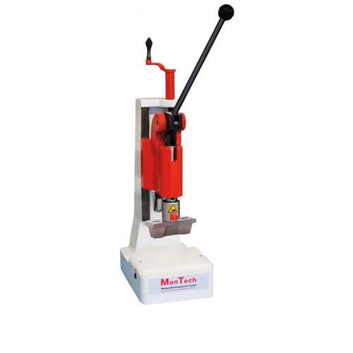 Manuelle Presse - P-VS 3000 M - MonTech Werkstoffprüfmaschinen GmbH - Schneid / Gummi / Leder