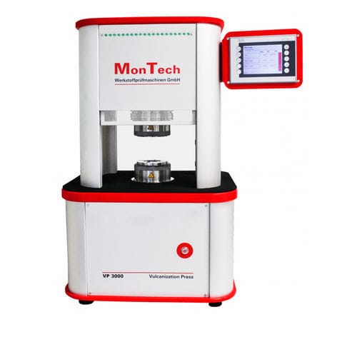 Elektrische Presse - VP 3000 - MonTech Werkstoffprüfmaschinen GmbH - Labor / Gummi / automatisch