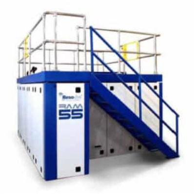 Mischer / akustische Resonanz - RAM 55 Pharma - Resodyn Acoustic Mixers, Inc. - vertikal / Batch / Flüssigkeit / Feststoff