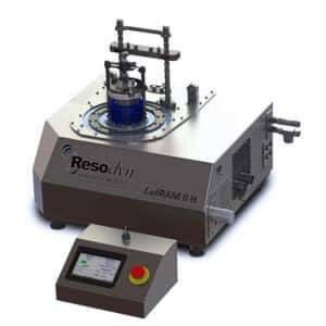 Mischer / akustische Resonanz - LabRAM II H™ - Resodyn Acoustic Mixers, Inc. - vertikal / Batch / Flüssigkeit / Feststoff